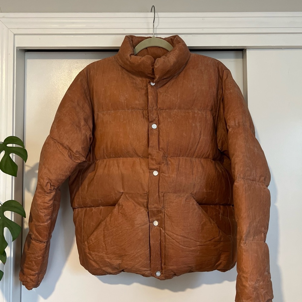Olderbrother wax puff jacket xxs